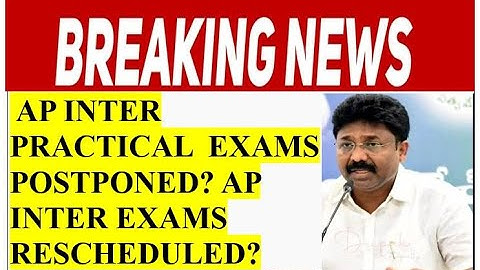 AP INTER PRACTICAL EXAMS RESCHEDULED 2022 | AP INTER PRACTICAL EXAMS RESCHEDULED TIMETABLE 2022