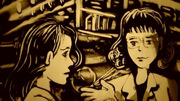 câu chuyện cô giáo tranh cát