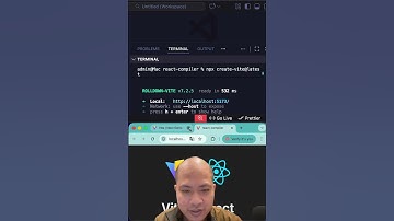 Cài đặt React Compiler, Rolldown trực tiếp qua Vite #unicode #hoanganunicode
