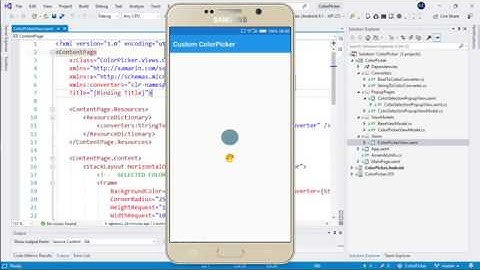 Custom Color Picker in Xamarin.Forms.