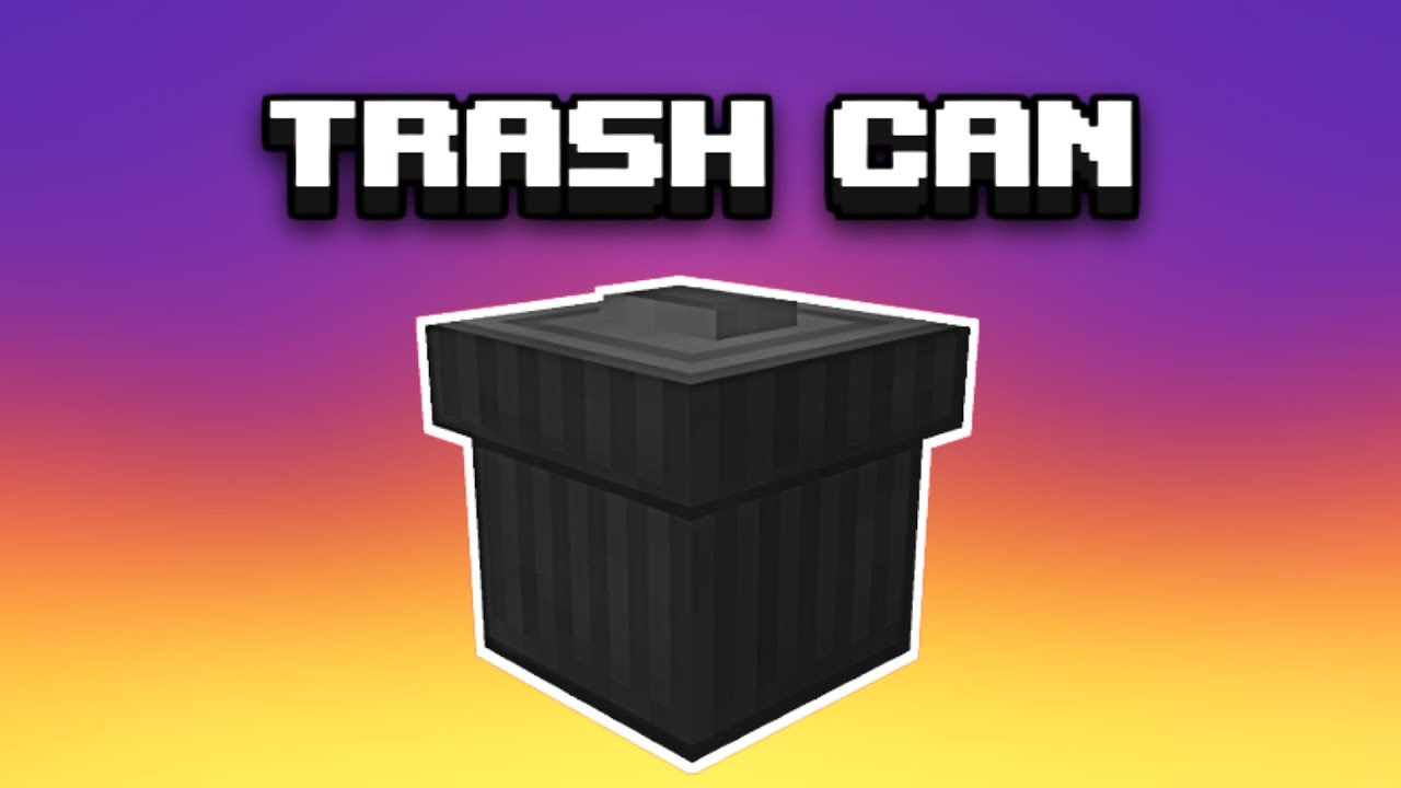 simple trash can - Minecraft Mods - CurseForge