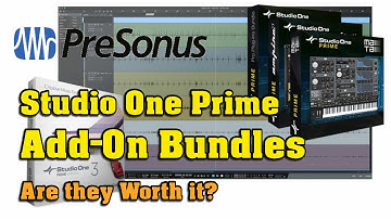 PreSonus Studio One V3 Prime Add-on Bundles - Are they Worth It?