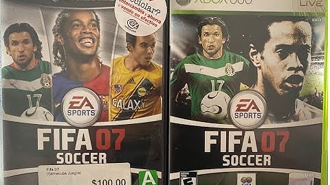 FIFA 07, GameCube vs Xbox 360, in 2023