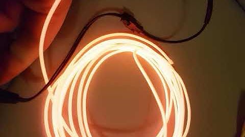 3M Flexible EL Wire Tube Rope Battery Powered Flexible Neon Light Car Party
