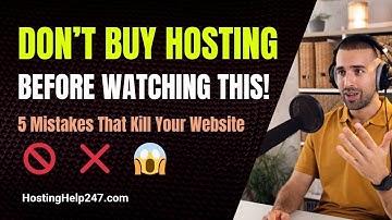 Top 5 Mistakes to Avoid When Buying a Web Hosting Plan (2025 Guide)