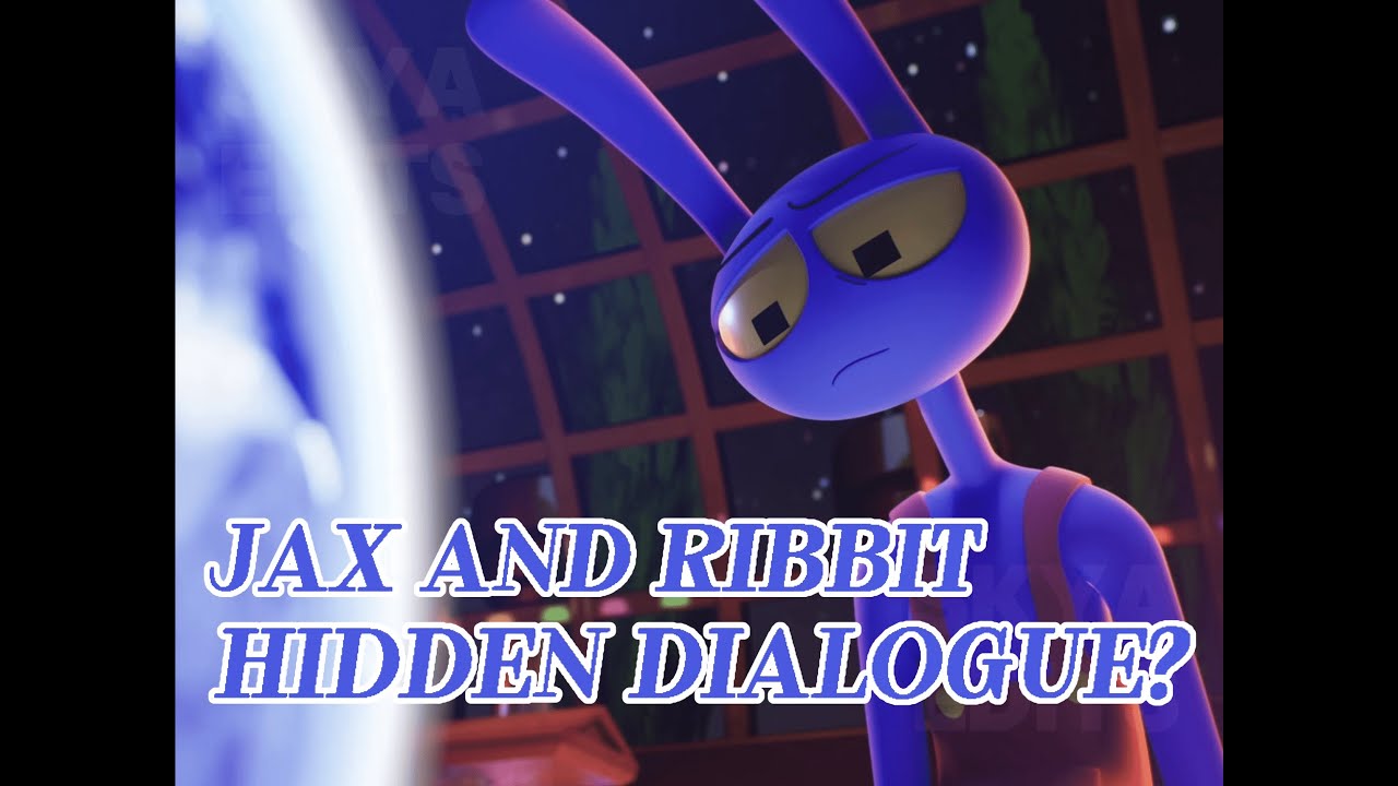 DID YOU HEAR THIS IN THE JAX & RIBBIT SCENE? (TADC THEORY) - YouTube