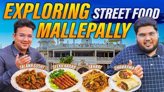 Exploring Mallepally Street Food with @bhukkanawab 