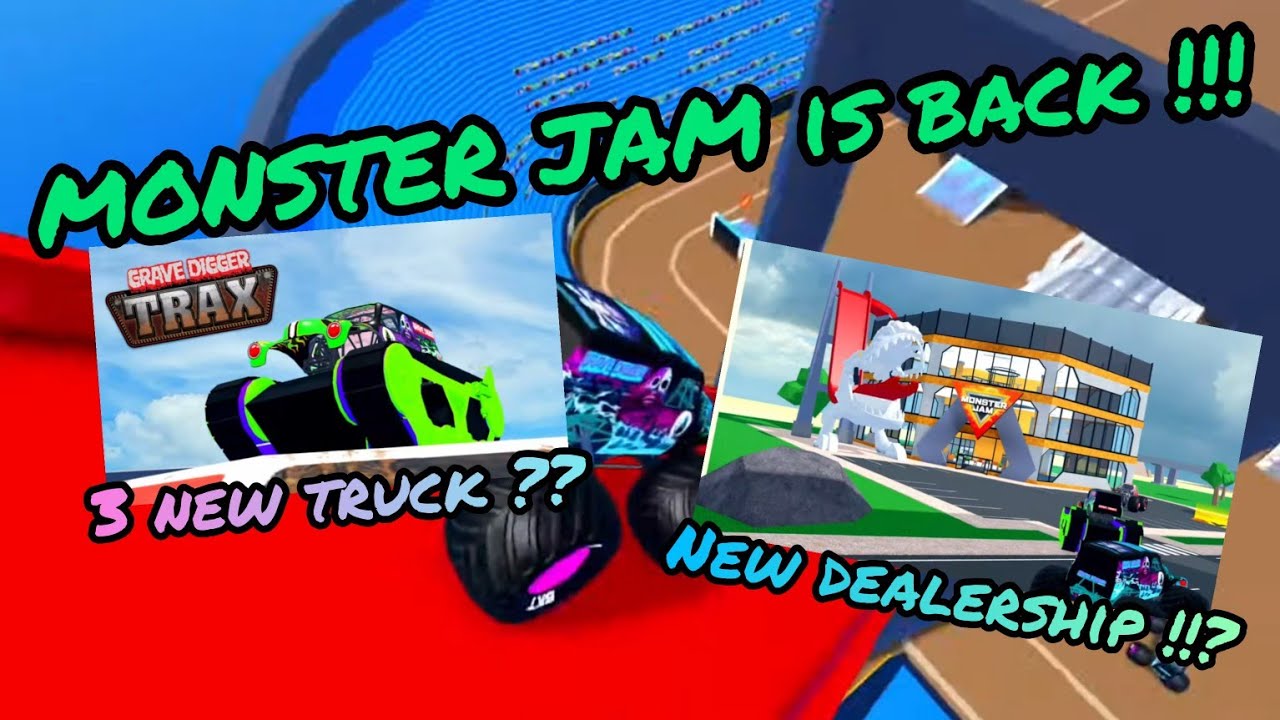 Roblox Car Dealership Tycoon Monster Jam is back to CDT soon