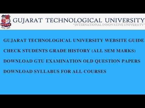 GUJARAT TECHNOLOGICAL UNIVERSITY