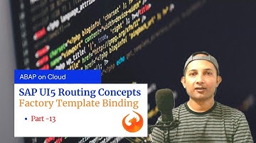 SAP UI5 Routing | ABAP on Cloud Learning Series - Part13