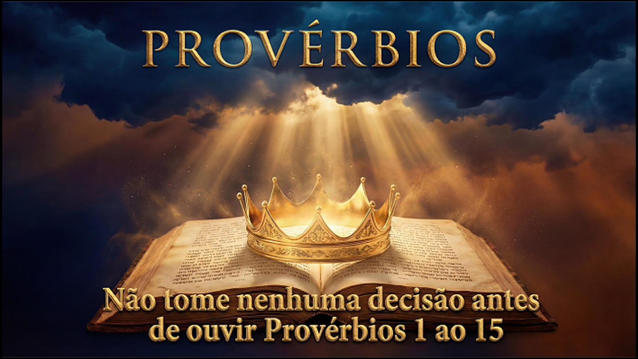 🌿 OUÇA E SINTA PAZ: Provérbios 1 ao 15 (Sabedoria que Transforma Vidas)