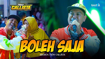 BOLEH SAJA || BRODEN || NEW CALLISTA LIVE CERME 2025 || DHEHAN AUDIO