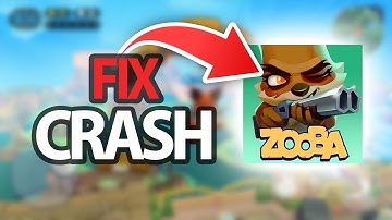 How To Fix Zooba Game App Crash Problem | Step By Step