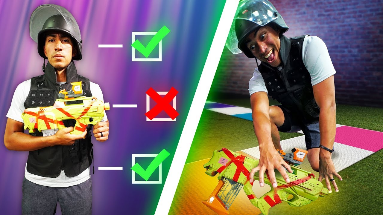games people play NERF Build-Your-Hero Board Game Challenge!