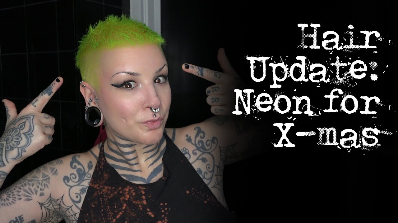 Neon Hair for Xmas