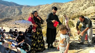 Download Lagu The real life of Iranian nomads 😍| Family party,traditional reception and mountain trip🏕️🏔️ MP3