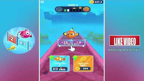 Fish Run 3D: Count Master - Gameplay Walkthrough Part 1 All Levels (Android, Ios)