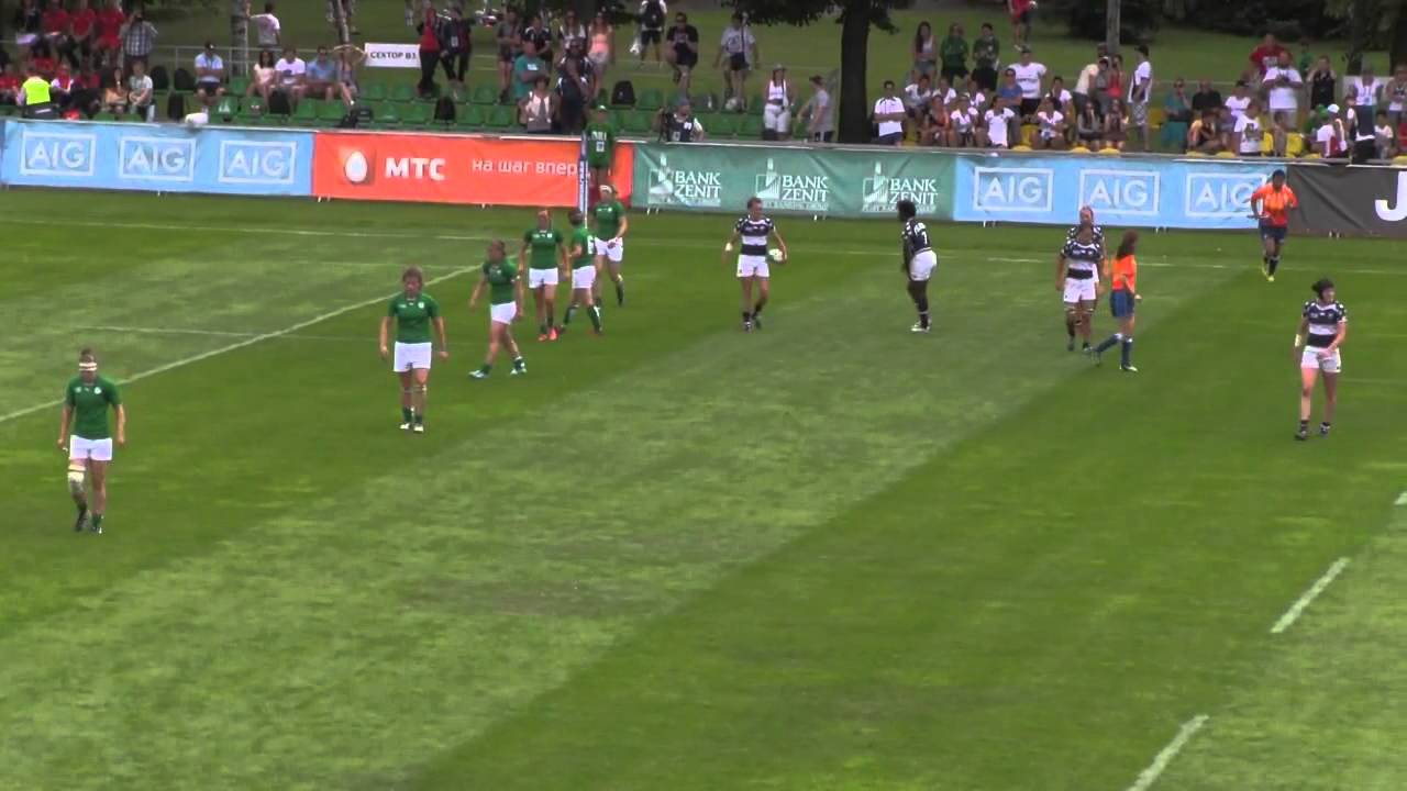 ulster bank Irish Rugby TV: 2013 RWC Sevens - Women's Quarter Final - Ireland v USA