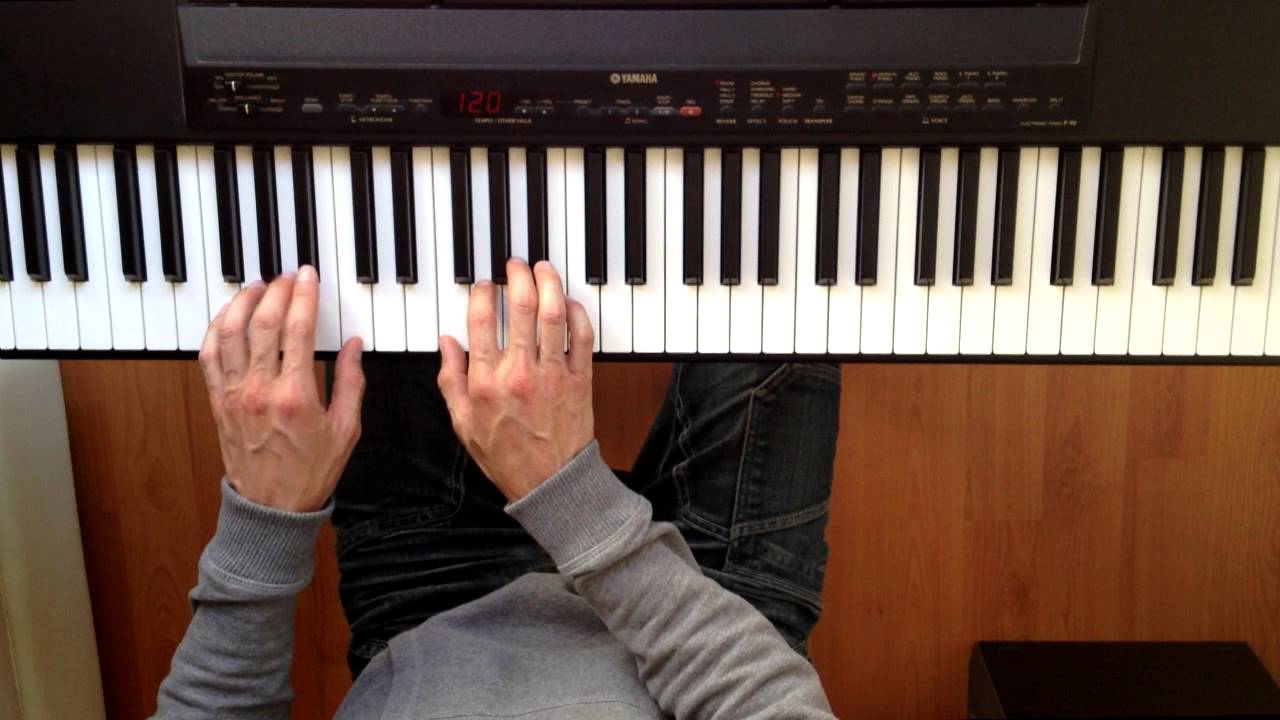 Escala de Fa Mayor. Ejercicios para piano - YouTube