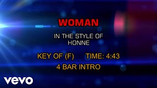 Honne - Woman (Karaoke)