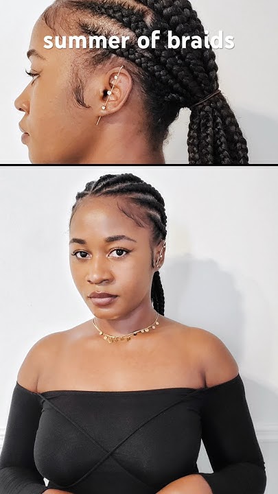 Summer braids #braids #cornrows #boxbraids #hair #summer - YouTube
