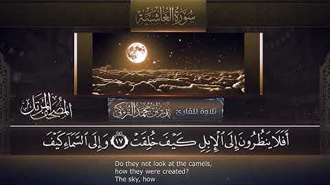 سورة الغاشية || القارئ بدر التركى # ١٤٤١هـ Badr Al-Turki ||Surah Al-ghaashiyah