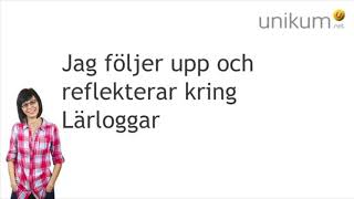 Jag följer upp och reflekterar kring Lärloggar