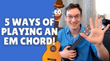 How to Play Em Ukulele Chord 5 Ways! + Bonus Voicing!