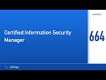 Certingo | Certified Information Security Manager (CISM) — Question 664