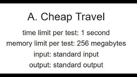 Cheap Travel, Codeforces 466/A problem