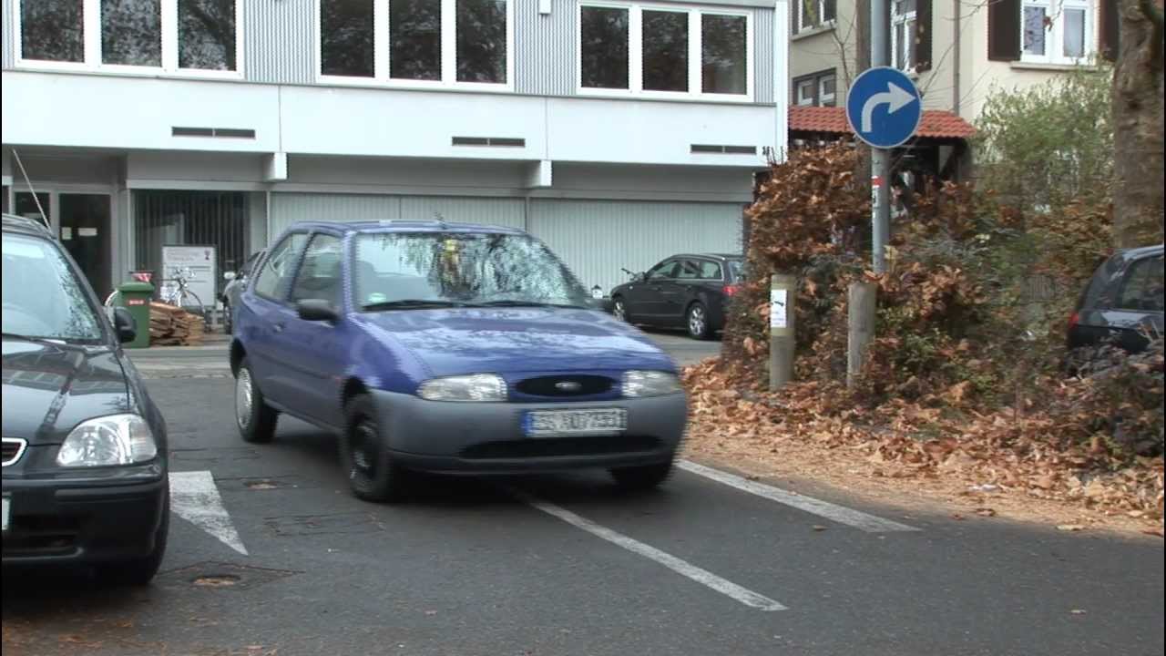 Uni Tübingen - Schiebeparkplatz (inkl. Zeitraffer)