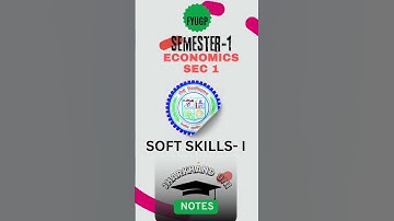 "SEM 1 SEC-1 Economics Syllabus | Ranchi University FYUGP 2024-2028 |  #Shorts" #fyugp