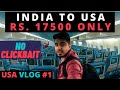 India to USA Cheap Flights | My USA Holiday begins with A380 | USA Travel Vlog 01