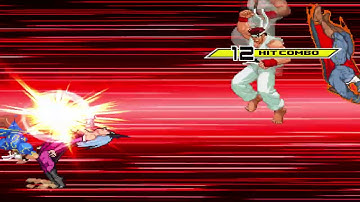 [HD] Mugen 1.1: Morrigan & Demitri vs. Ryu & Chun Li