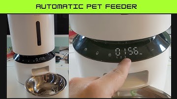 PETLIBRO Automatic Pet Feeder Setup & Review!