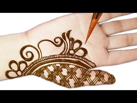 Repeat Beautiful Mehndi Designs For Front Hands Simple And Easy