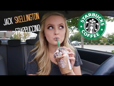 Video: Jack Skellington Frappuccino Në Starbucks: Si Të Renditni