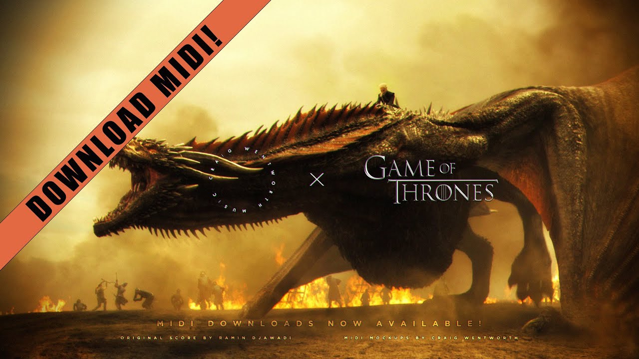 Craig Wentworth Music X Ramin Djawadi Game Of Thrones Midi Mockups 