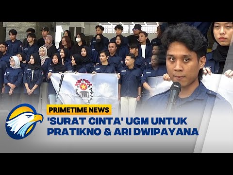 &#39;Surat Cinta&#39; UGM untuk Pratikno dan Ari Dwipayana