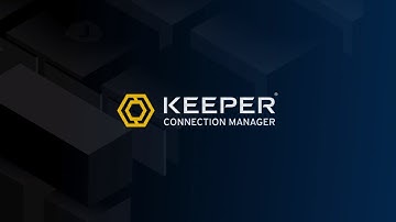 Keeper Connection Manager Demo