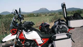 ROAD TRIP AUVERGNE 2023  MOTO GUZZI V85TT