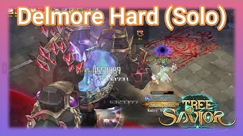 [Tree of Savior] Delmore Battlefield Hard (Solo)