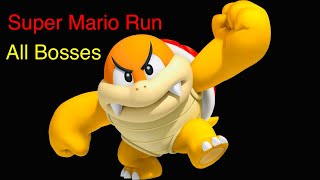 Super Mario Run | All Bosses | No Commentary