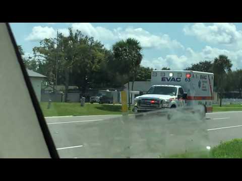 Volusia County EMS Medic 263 Responding Emergency