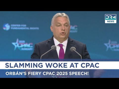 Hungary’s PM Viktor Orbán Delivers CPAC 2025 Keynote | CPAC 2025 | AQ1G