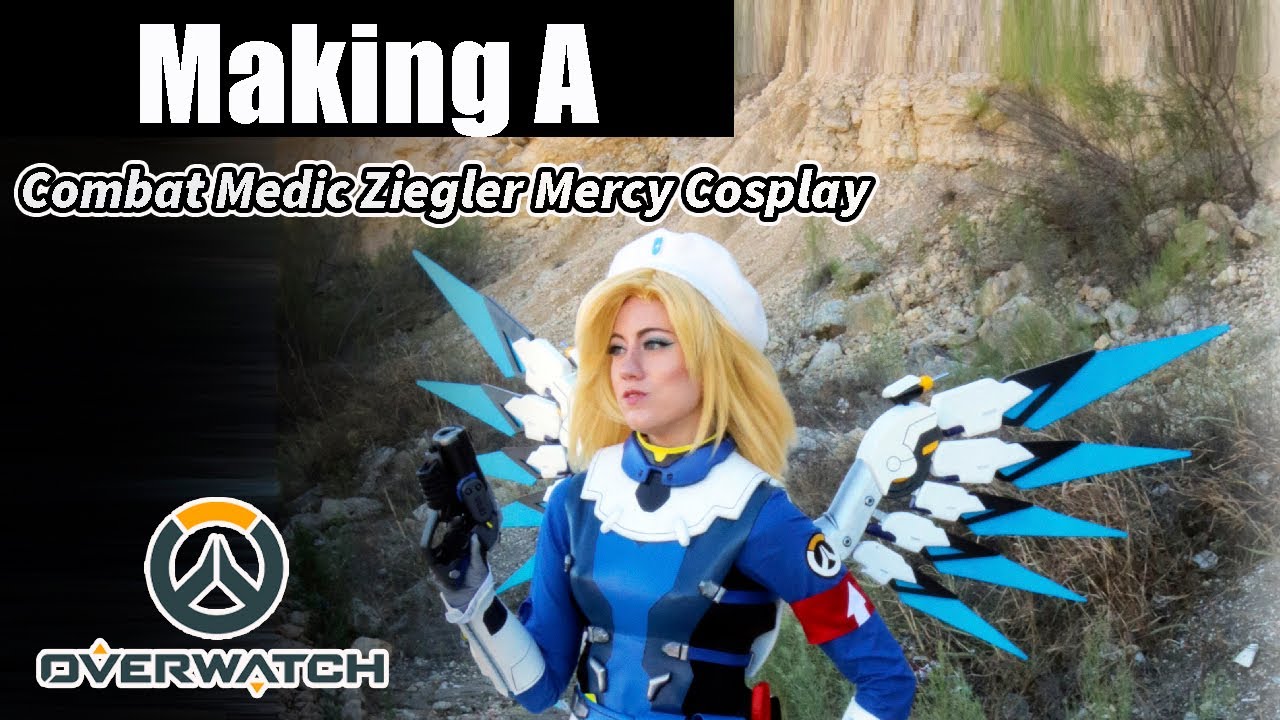 COSPLAY TUTORIAL: Making A Combat Medic Ziegler Mercy Cosplay from Overwatch
