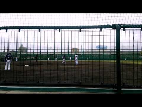 千葉ロッテ･成田翔 プロ初登板 3回の3者凡退シーン!! 2016/4/5 浦和