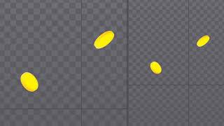 spine2d - rotate coin animation