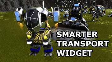 Transport Factory Guard Widget | Review | Beyond All Reason