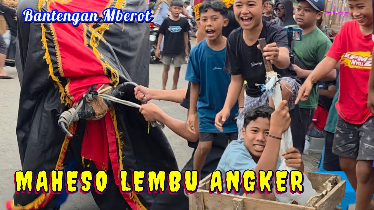 Bantengan Mberot Playon Full Ontran Ontran - MAHESO LEMBU ANGKER Kalapan Ngeloss